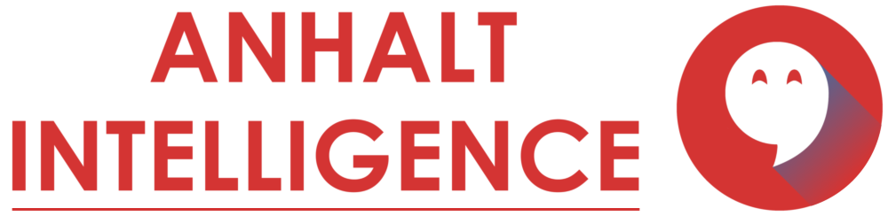 Logo von Anhalt Intelligence: Cloud und KI.