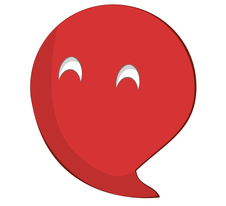 Das Maskottchen von DER SEMINAR: Ogi der Onlinegeist spukt in der Cloud (denn wir leben ja in der Zukunft). Gesprochen von Lydia Stappenbeck.